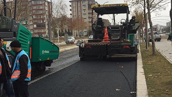 İMAM EFENDİ BULVARI'NDA ÇALIŞMALAR TAMAMLANDI