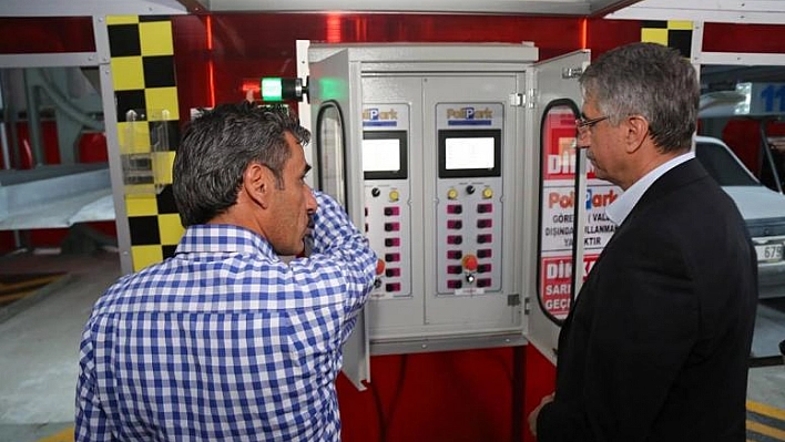 'ELEKTROMEKANİK OTOPARK HAYIRLI OLSUN'