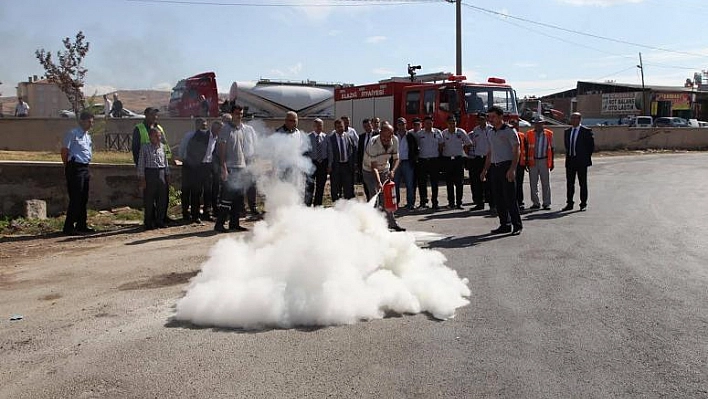 İTFAİYE MÜDÜRLÜĞÜ'NDEN EĞİTİM