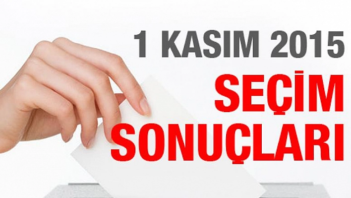 ELAZIĞ GENEL SEÇİM SONUÇLARI: