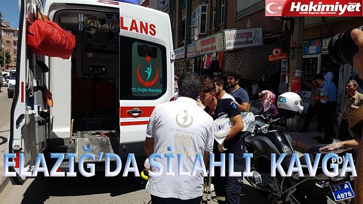 ELAZIĞ'DA SİLAHLI SALDIRI: 3 YARALI 