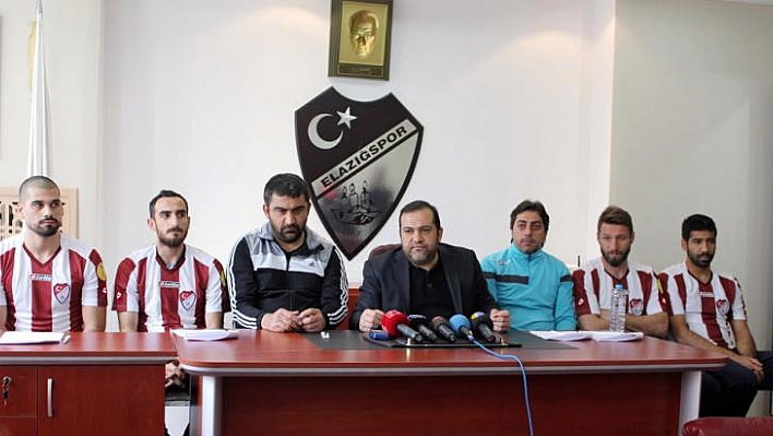 ELAZIĞSPOR'DA İMZA TÖRENİ