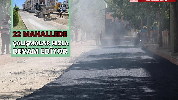 Şehir Genelinde Çalışmalar Sürüyor