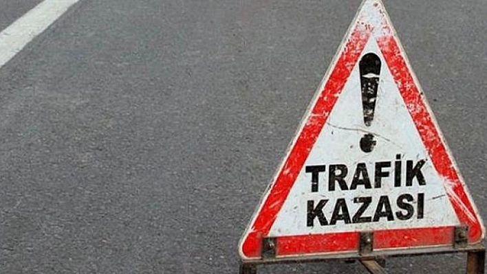 ELAZIĞ'DA TRAFİK KAZASI: 2 YARALI