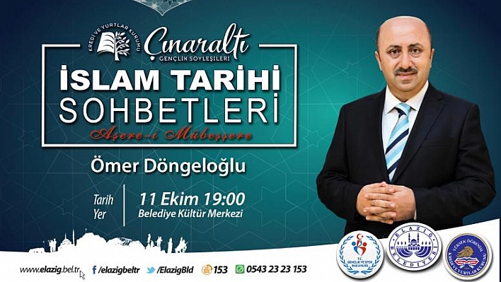 ÖMER DÖNGELOĞLU ELAZIĞ'A GELİYOR