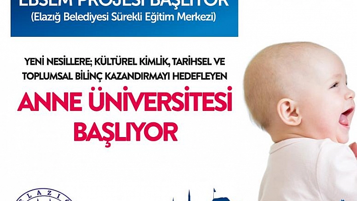 ANNE ÜNİVERSİTESİ'NDE DERS BAŞLIYOR