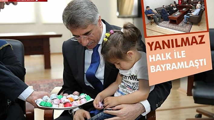 Başkan Yanılmaz,Vatandaşlar İle Bayramlaştı