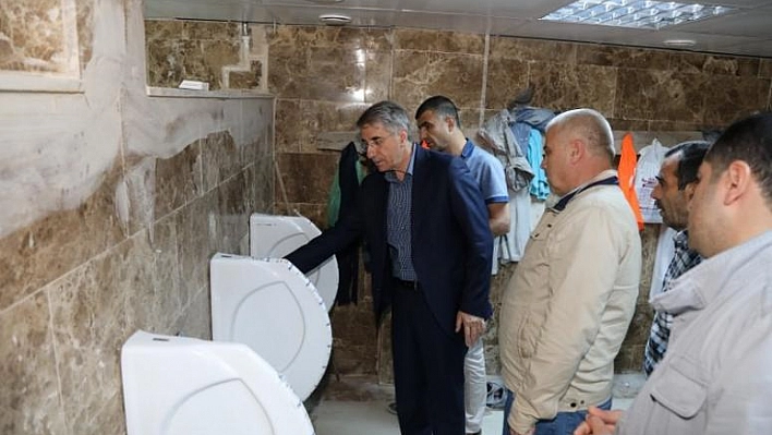 BAŞKAN YANILMAZ ÇALIŞMALAR HAKKINDA BİLGİ ALDI