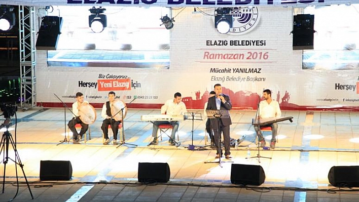 ELAZIĞ'DA RAMAZAN COŞKUSU SÜRÜYOR 