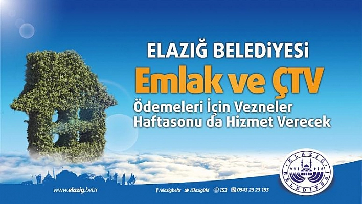 VEZNELER HAFTA SONU DA HIZMET VERECEK