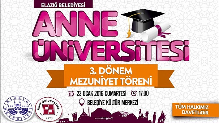 ANNE ÜNİVERSİTESİ'NDE MEZUNİYET HEYECANI 