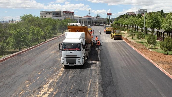 YENİ İMAR YOLU ASFALTLAMA ÇALIŞMALARI BAŞLADI