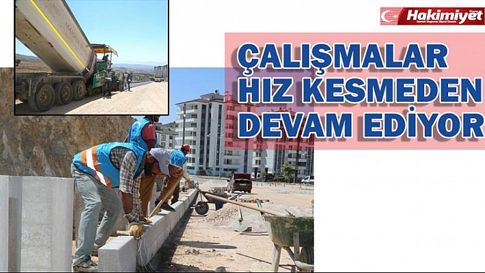 Asfalt Çalışmaları Devam Ediyor