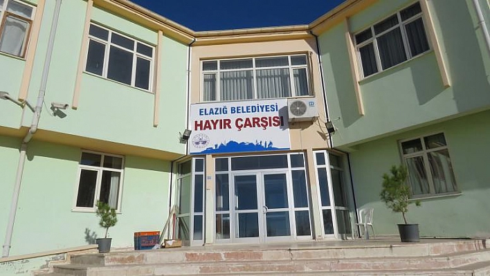 ELAZIĞ BELEDİYESİ HAYIR ÇARŞISI HİZMETE SUNULUYOR