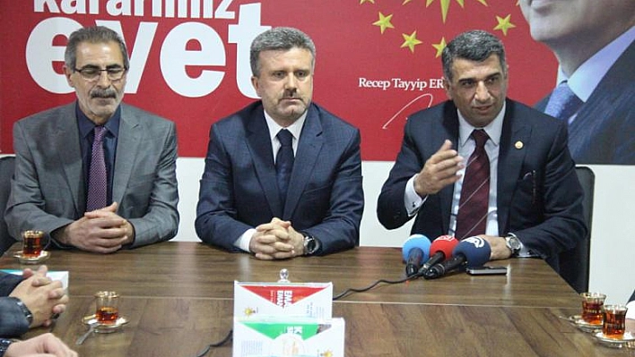 CHP'Lİ VEKİLDEN AK PARTİ'YE ZİYARET