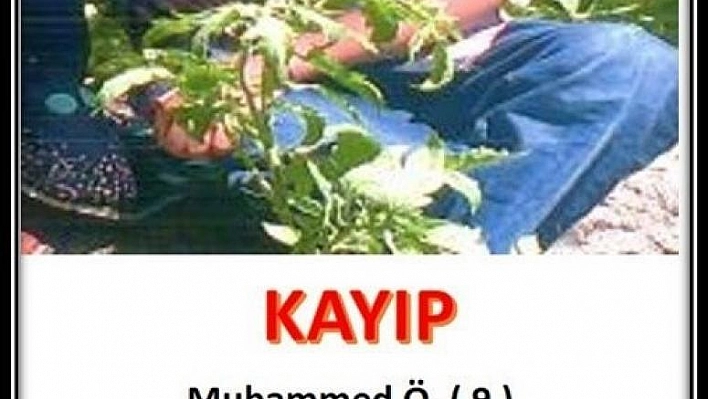 KAYBOLAN 9 YAŞINDAKİ ÇOCUK İÇİN KAYIP ALARMI DEVREYE GİRDİ