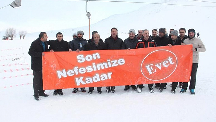 SON NEFESİMİZE KADAR ''EVET''