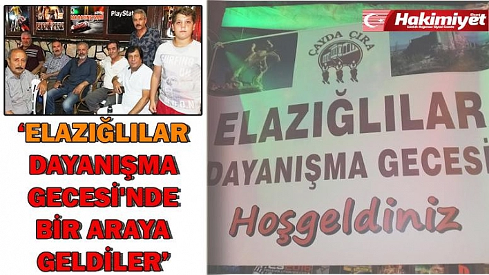 Burhaniye'de Elazığlılar Gecesi