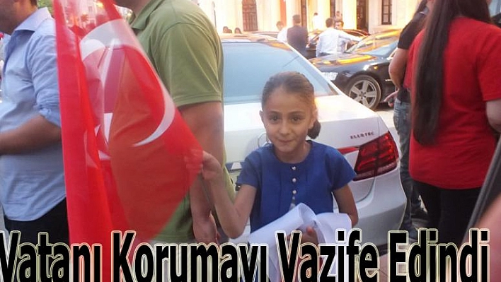 Küçük Yaşında Vatanı Korumayı Vazife Edindi