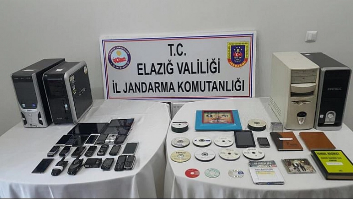 ELAZIĞ'DA PKK/KCK OPERASYONU: 20 GÖZALTI