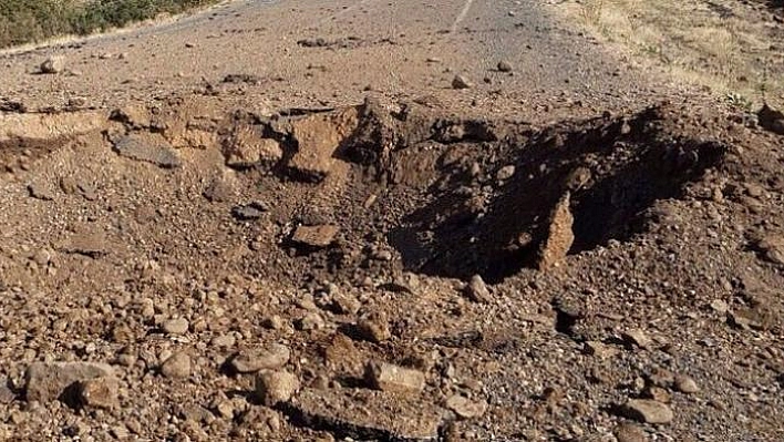 ELAZIĞ'DA MENFEZE YERLEŞTİRİLEN 250 KİLOLUK PATLAYICI BULUNDU