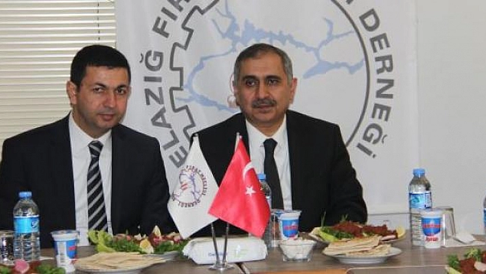ELAZIĞ VALİSİ ÖMER FARUK KOÇAK FIRAT MECLİSİ'Nİ ZİYARET ETTİ