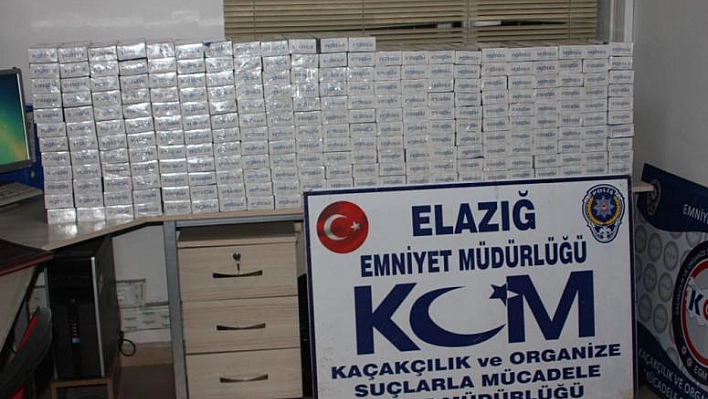 ELAZIĞ'DA 13 KİLO ESRAR ELE GEÇİRİLDİ