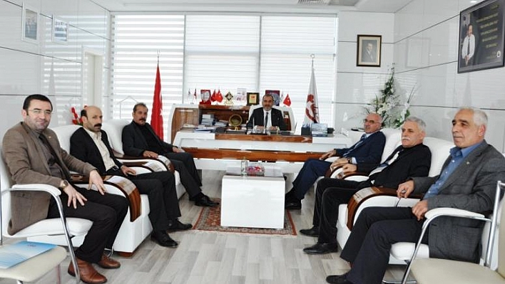 ESİB, BAŞKAN ALAN'I ZİYARET ETTİ
