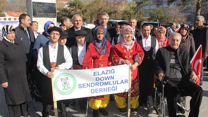 ELAZIĞ ENGELLİLER İÇİN YÜRÜYÜŞ DÜZENLENDİ