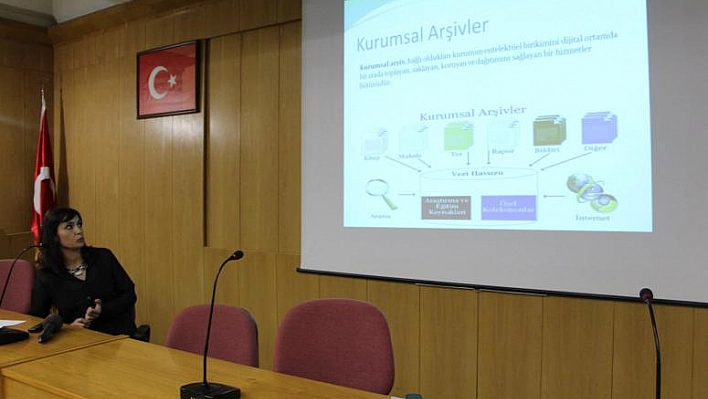 'AÇIK ERİŞİM VE FIRAT ÜNİVERSİTESİ KURUMSAL AÇIK ARŞİVİ ' TOPLANTISI DÜZENLENDİ