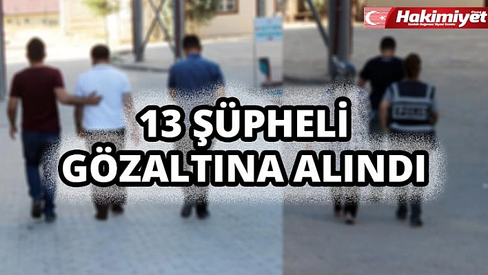 Elazığ Merkezli 3 İlde Fetö Operasyonu