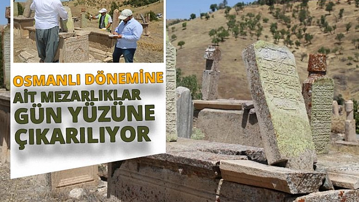 Tarihi Mezar Taşları Restore Ediliyor