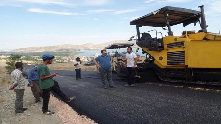 HAZAR BABA KAYAK MERKEZİ YOLU MODERNLEŞİYOR