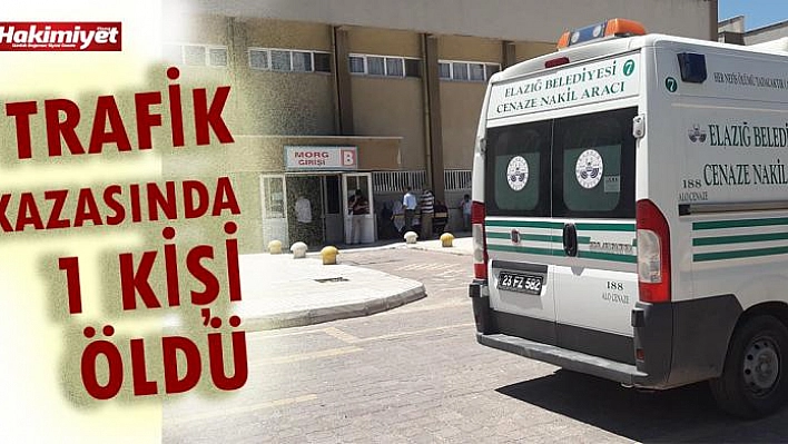 Trafik Kazası: 1 Ölü