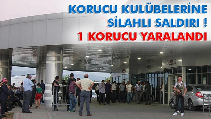 1 Korucu Yaralandı 