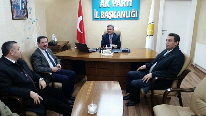 BAŞKAN AKPINAR'DAN AK PARTİ İL BAŞKANI GÜRGÖZE'YE HAYIRLI OLSUN ZİYARETİ