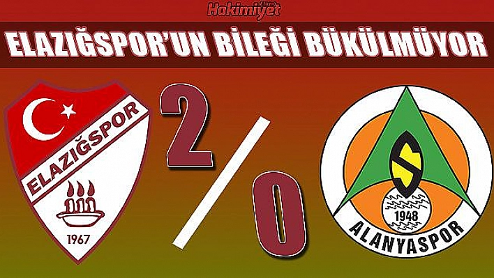 ELAZIĞSPOR ANTALYA'DA KAYBETMİYOR!