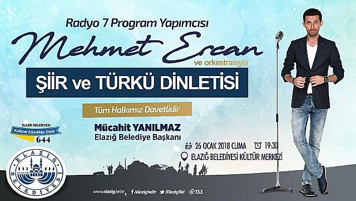 RADYO 7 SUNUCUSU MEHMET ERCAN ELAZIĞ'DA