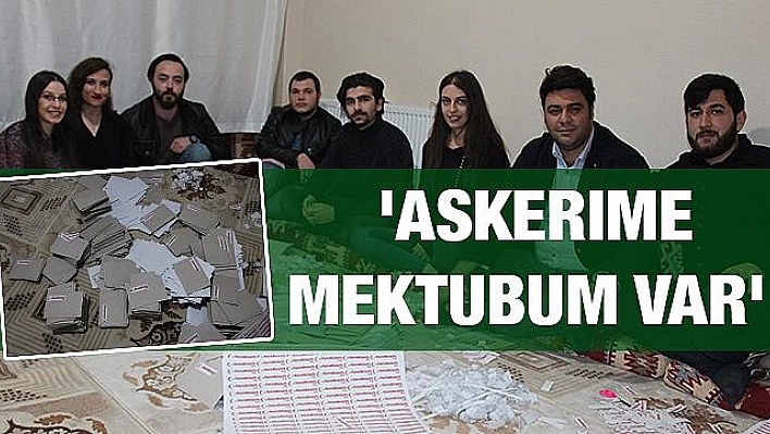 ELAZIĞ'DAN MEHMETÇİĞE BİN 500 MEKTUP