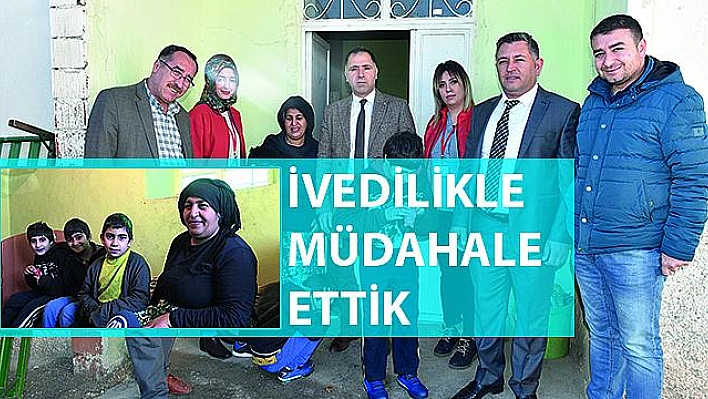 ENGELLİ 3 ÇOCUKLA YAŞAM MÜCADELESİ VEREN AİLENİN HAYATI İHBARLA DEĞİŞTİ