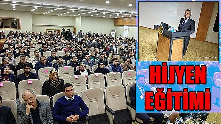 Fırıncılara Hijyen Eğitimi Verildi