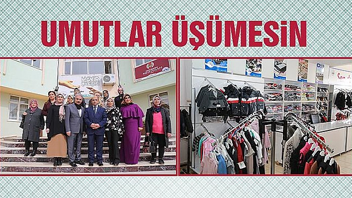 HAYIR ÇARŞISI'NA YARDIMLAR DEVAM EDİYOR