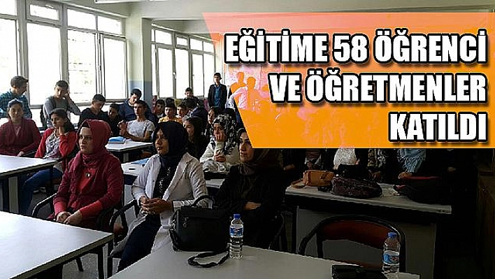 ÖĞRETMEN VE ÖĞRENCİLERE EĞİTİM VERİLDİ