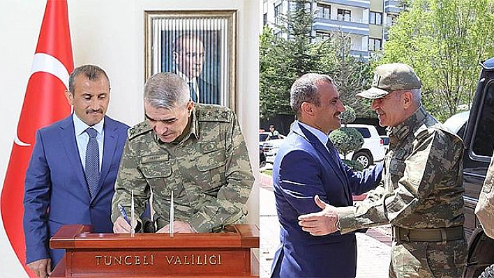 3. ORDU KOMUTANI ORGENERAL SAVAŞ TUNCELİ'DE