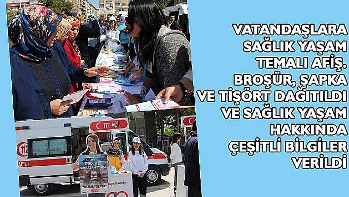 '7-13 NİSAN DÜNYA SAĞLIK HAFTASI' ETKİNLİĞİ DÜZENLENDİ