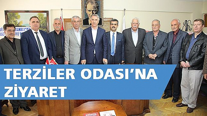 BAŞKAN YANILMAZ'DAN TERZİLER ODASI'NA ZİYARET