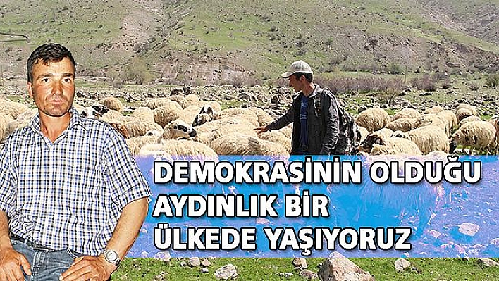 ÇOBAN'DAN DEMOKRASİ DERSİ