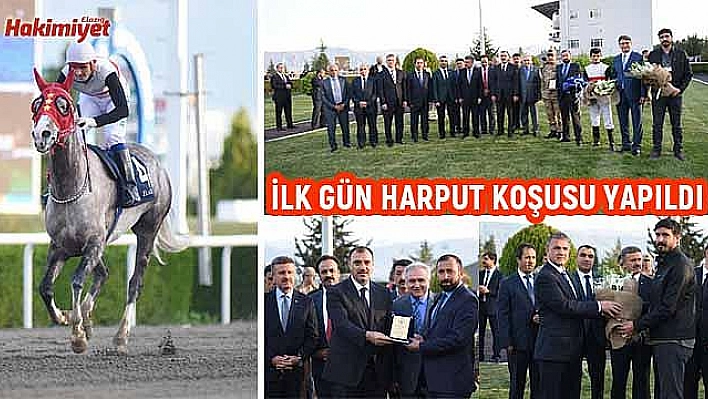 Elazığ'da At Yarışı sezonu açıldı