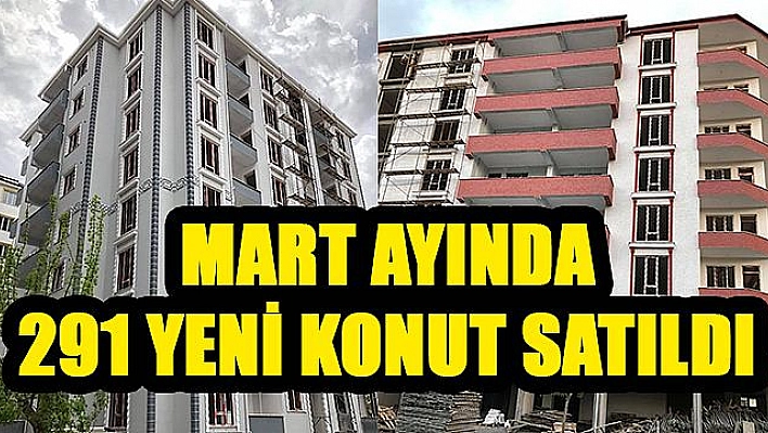 Elazığ'da Mart Ayında 715 Konut Satıldı