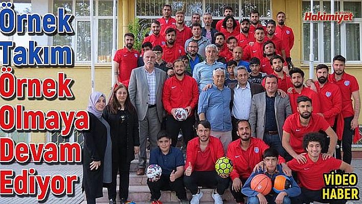 Elaziz Belediyespor kimsesiz çocukları mutlu etti